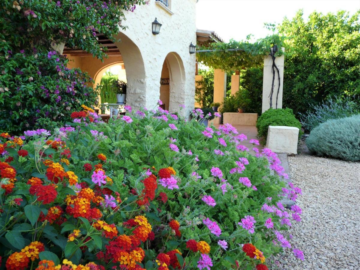 Casa Rural Con Encanto, 4 Hab Con 4 Banos Completos En Suite, Piscina Y Campo Privado Pedreguer Eksteriør billede