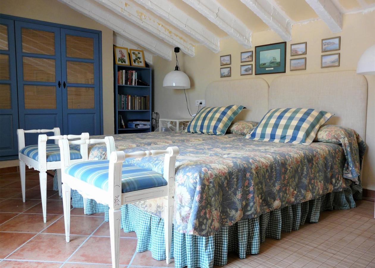Casa Rural Con Encanto, 4 Hab Con 4 Banos Completos En Suite, Piscina Y Campo Privado Pedreguer Eksteriør billede
